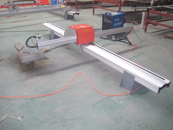 Portable utilized stainless steel cnc flame / plasma cutting machine