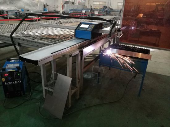 cheap price pricial price cnc plasma cutting machine for metal parts / table type cnc sheet metal plasma cutting machine with THC