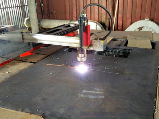 CNC Gantry Plasma Flame cutting machine with motor motocross Panasonic