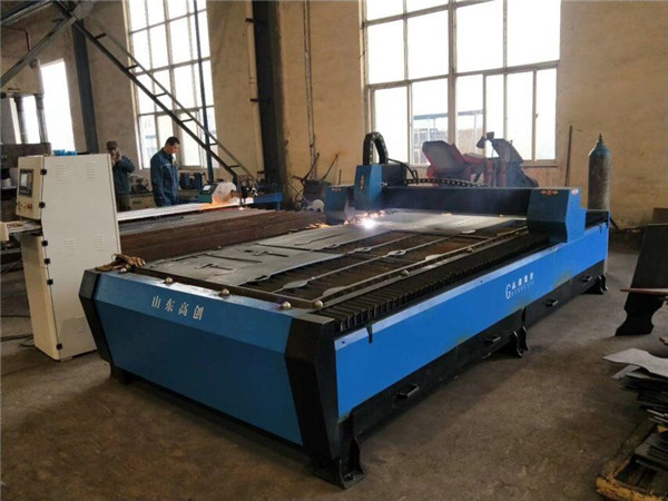 Jiaxin gantry type cnc plasma cutting machines for automobiles / locomotives / pressure vessels cnc plasma cost machine cutting