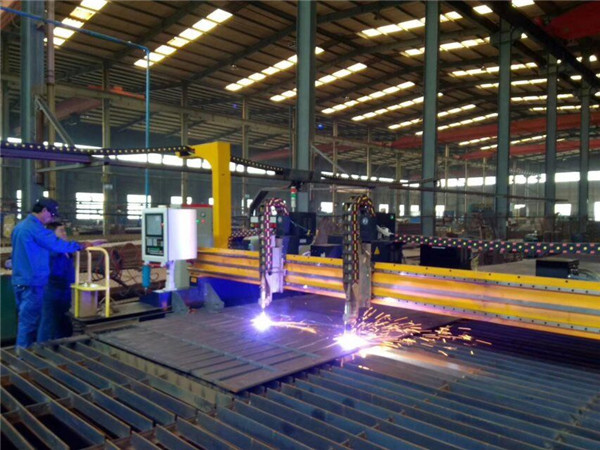 aluminum, strong beam gantry cnc plasma with machining slipping with CE / ISO