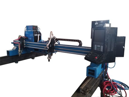 Metal Steel Gantry Type CNC Plasma Cutter / Cutting Machine for Mild Steel